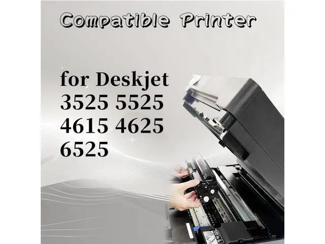 Alt view image 2 of 7 - 685XL Ink Cartridge High Yield Replacement Pack,Compatible for Deskjet 3525 5525 4615 4625 6525 Printer 2 Set