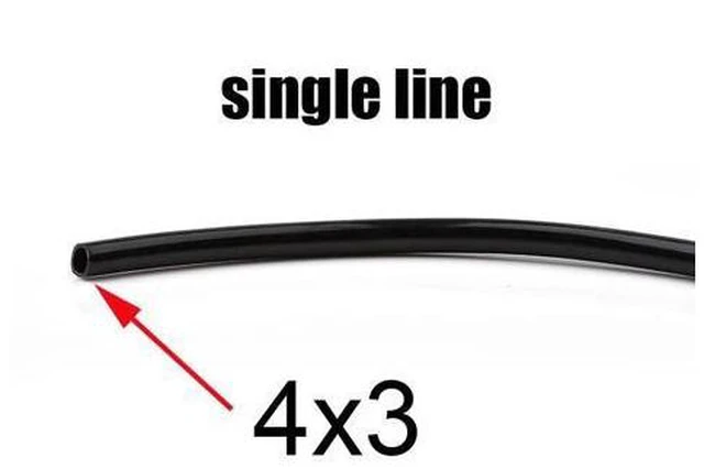 Main image of 10 Meter UV ink tube single lines ways forepson-DX4 DX5 DX7 head pipe/Mimaki Mutoh Xuli Galaxy printer ink hose UV(4x3 UV single line)