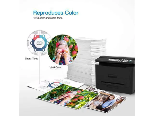 Alt view image 3 of 5 - LxTek Compatible Ink Cartridge Replacement 902 XL 902XL to use with Officejet 6978 6954 6962 6968 6975 Printers (5 Pack)