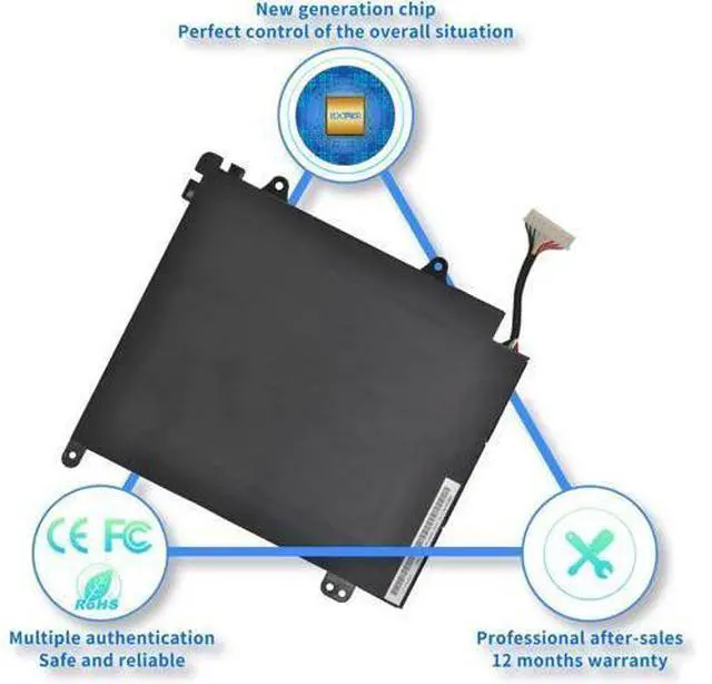 Alt view image 4 of 7 - HXPKH BT2107-B Laptop Battery for EPSOP BT2107-B Laptop Battery 7.6V 2725mAh/20Wh
