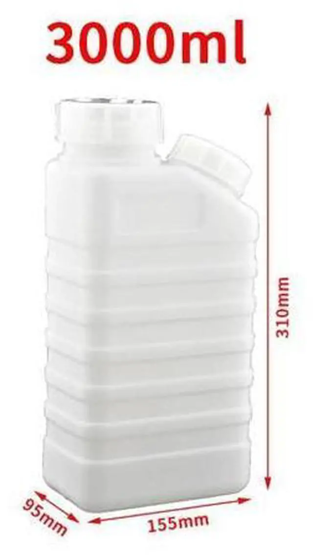 Main image of 1 PC different Volume Corrosion resistant White UV Eco solven empty ink box ink tank ink kettle for eco solvent and UV printer(3000ML White)