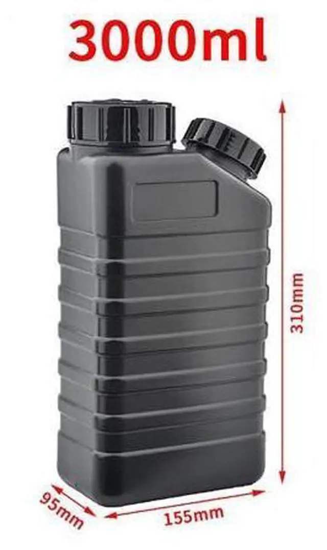 Main image of 1 PC different Volume Corrosion resistant White UV Eco solven empty ink box ink tank ink kettle for eco solvent and UV printer(3000ML Black)