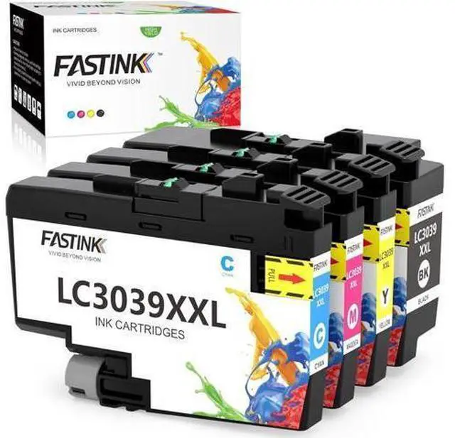 Main image of LC3039 Ink cartridges BK/C/M/Y,High Yield,Replacement LC3039 XXL LC3037 LC3039XXL,Work MFC-J5845DW MFC-J5945DW MFC-J6545DW MFC-J6945DW Printer