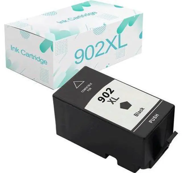 Main image of Compatible 902 Ink Cartridges Replacement 902 902XL with Officejet Pro 6960 6961 6963 6964 6965 6966 6968 6970 All-in-One Printer 1 Black