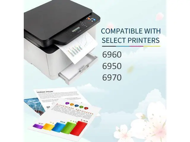 Alt view image 2 of 7 - Compatible 905XL Ink Cartridges Replacement 905 905XL with 6960 6950 6970 Printer 1 Black