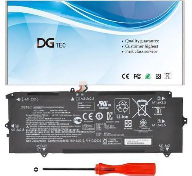 Main image of DGTEC MG04XL MG04 Laptop Battery for HP Elite X2 1012 G1 Series HSTNN-DB7F 812060-2B1 812060-2C1 812205-001 HSTNN-172C HSTNN-I72C (7.7V 40Wh/4820mAh)