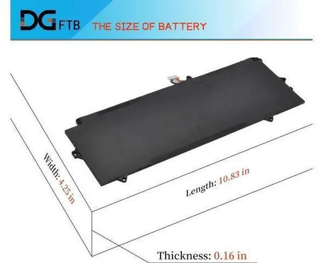 Alt view image 3 of 7 - DGTEC MG04XL MG04 Laptop Battery for HP Elite X2 1012 G1 Series HSTNN-DB7F 812060-2B1 812060-2C1 812205-001 HSTNN-172C HSTNN-I72C (7.7V 40Wh/4820mAh)