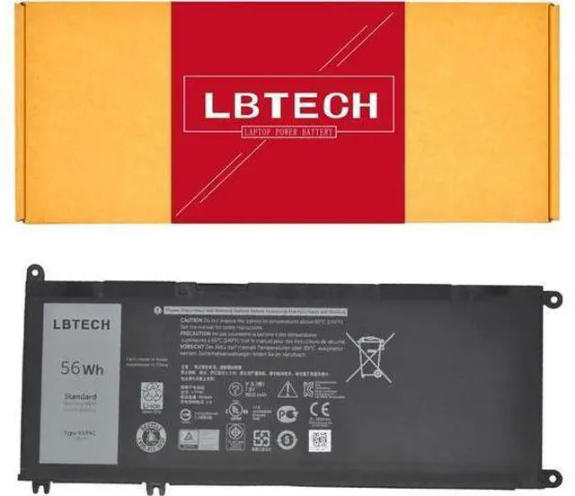 Main image of LBTECH VIP4C V1P4C FMXMT Laptop Battery Replacement for Dell Chromebook 13 3380 Inspiron 7486 serirs 7.6V 56WH