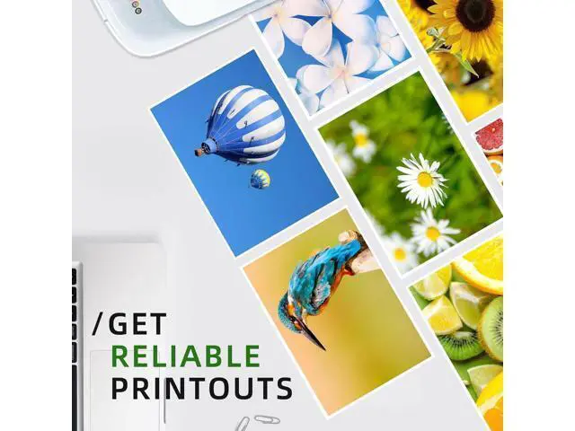 Alt view image 5 of 6 - Printer Ink 64 Replacement 64XL Black Ink Cartridge Work for Envy Photo 7858 7800 7155 7855 6255 7100 6252 7158 7164 6222 7120 7130 7255e 7955e 7958e for Tango X Wireless Printer (2 Black)
