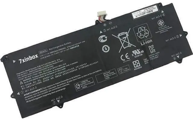 Main image of 7XINbox 7.7V 41.58Wh 5400mAh SE04XL Replacement Laptop Battery for HP Pro X2 612 G2 Series 860708-855 860724-2B1 860724-2C1 HSTNN-DB7Q