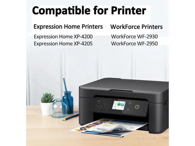 Alt view image 2 of 6 - 232XL Remanufactured Ink Cartridge Replacement 232 Ink Cartridges T232 for Expression Home XP-4200 XP-4205 Workforce WF-2930 WF-2950 Printer (Black, Cyan, Magenta, Yellow, 4 Pack)
