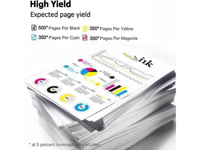 Alt view image 3 of 6 - 232XL Remanufactured Ink Cartridge Replacement 232 Ink Cartridges T232 for Expression Home XP-4200 XP-4205 Workforce WF-2930 WF-2950 Printer (Black, Cyan, Magenta, Yellow, 4 Pack)