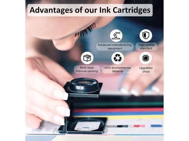 Alt view image 5 of 6 - 232XL Remanufactured Ink Cartridge Replacement 232 Ink Cartridges T232 for Expression Home XP-4200 XP-4205 Workforce WF-2930 WF-2950 Printer (Black, Cyan, Magenta, Yellow, 4 Pack)