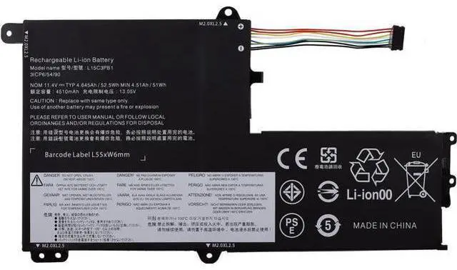 Main image of Duotipa New L15C3PB1 Laptop Battery Compatible with IdeaPad 330S-14AST 330S-14IKB 330S-15ARR 330S-15AST