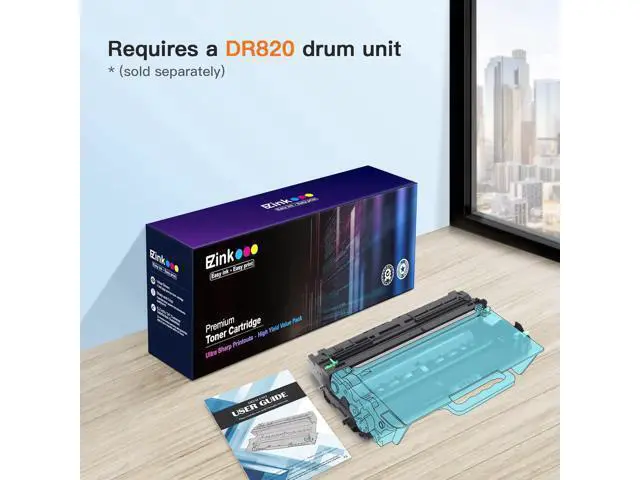 Alt view image 7 of 7 - E-Z Ink (TM Compatible Toner Cartridge Replacement TN850 TN-850 TN820 TN-820 for HL-L6200DW HL-L5200DW MFC-L5850DW MFC-L5700DW MFC-L5800DW MFC-L5900DW New Version (2 Black, High Yield)