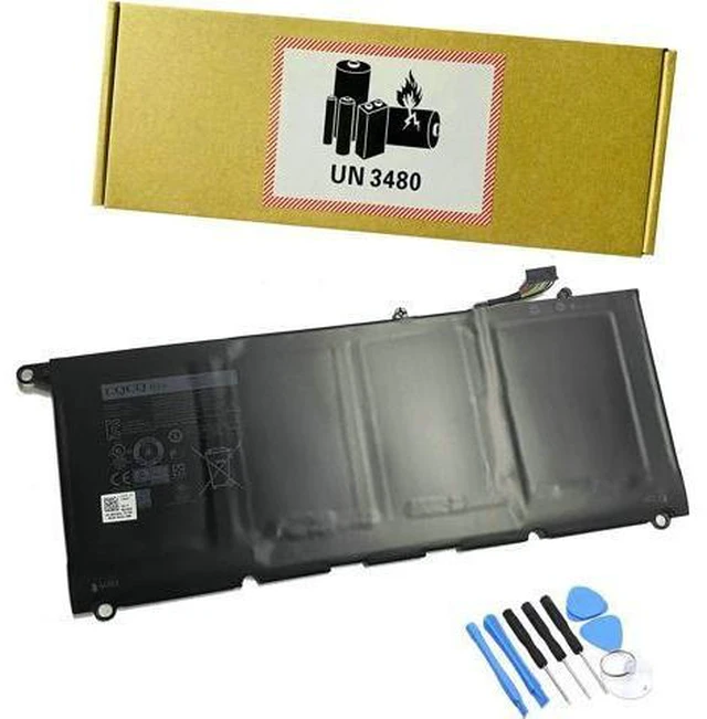 Main image of CQCQ PW23Y Battery for Dell XPS 13 9360 13-9360-D1605G Series 2017 Laptop TP1GT 0TP1GT RNP72 0RNP72 Laptop (7.6V 60Wh)