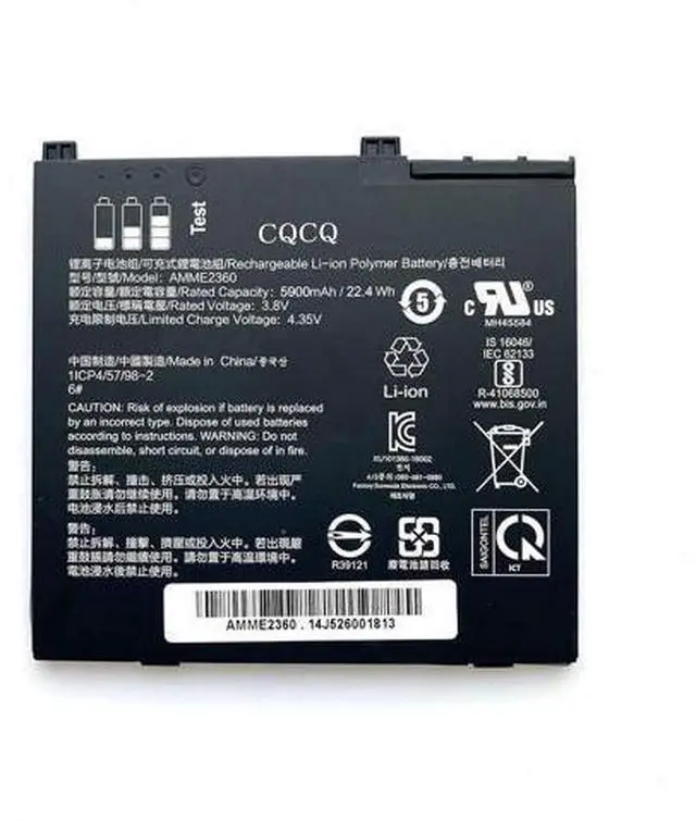 Main image of CQCQ AMME2360 Battery for ZEBAR ET Series Tablet Laptop AMME2360 13J324002978 EM7355 (3.8V 5900mAh/22.4Wh)