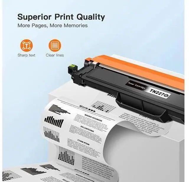 Alt view image 2 of 7 - E-Z Ink (TM) Compatible Toner Cartridge Replacement for Brother TN227 TN227BK TN223BK TN-227 TN223 Compatible with MFC-L3750CDW HL-L3210CW HL-L3290CD HL-L3230CDW MFC-L3710CW Printer Tray (2 Black)