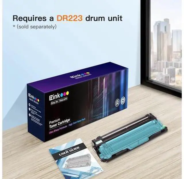 Alt view image 7 of 7 - E-Z Ink (TM) Compatible Toner Cartridge Replacement for Brother TN227 TN227BK TN223BK TN-227 TN223 Compatible with MFC-L3750CDW HL-L3210CW HL-L3290CD HL-L3230CDW MFC-L3710CW Printer Tray (2 Black)