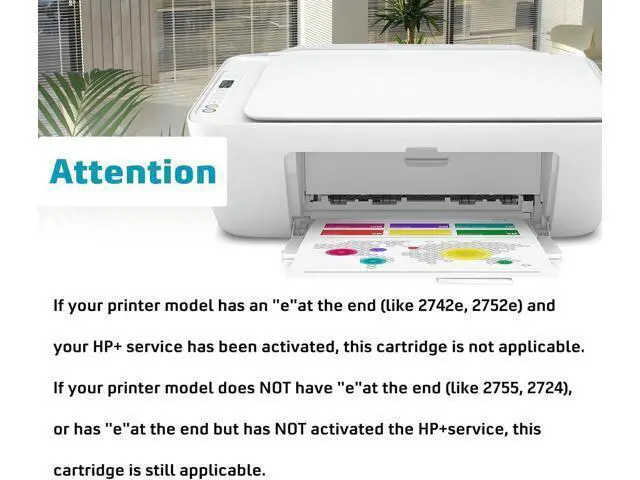 Alt view image 3 of 7 - 3X Capacity 67XL Ink Cartridge Replacement Ink 67 Black XL HP67 HP67XL 2700 2700e 2752 2752e 2742e 2755 2755e 4100 4100e 4152e 4155e Envy 6000 6055e 6055 6400 6458 6458e 6455e Printer (2-Pack)