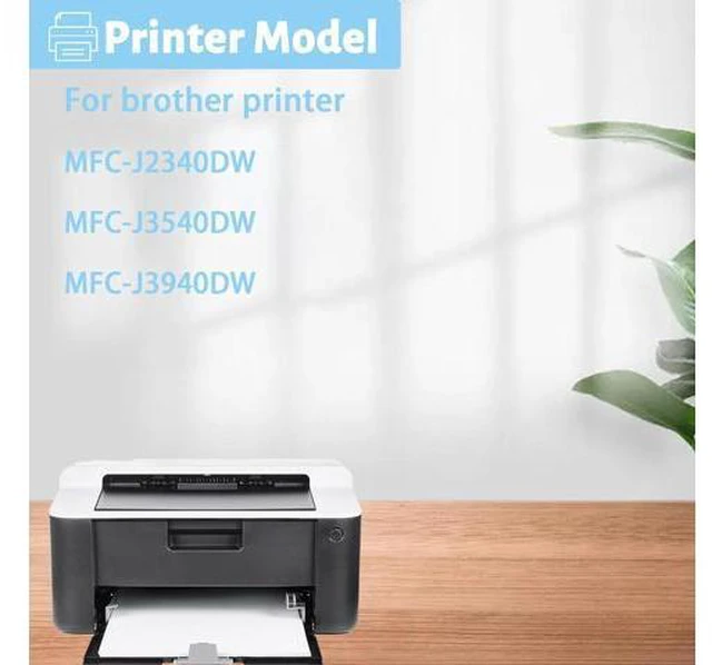 Alt view image 2 of 7 - Ink Cartridge for Brother LC472BK LC472C LC472M LC472Y High Yield,Compatible J2340DW J3540DW J3940DW Printer Page Yield Up to 200 Pages Black,200 Pages Color Combo Pack