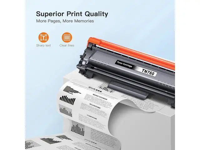 Alt view image 4 of 6 - E-Z Ink (TM Compatible Toner Cartridge Replacement TN760 TN 760 TN730 Compatible with DCP-L2550DW HL-L2350DW HLL2395DW HLL2390DW HL-L2370DW MFC-L2710DW MFC-L2750DW MFC-L2730DW (3 Black)