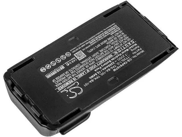 Alt view image 2 of 5 - VI VINTRONS Battery Replacement Compatible for TAIT TP8100, TP8110, TP8115, TP8120, TP8135, TP8140,