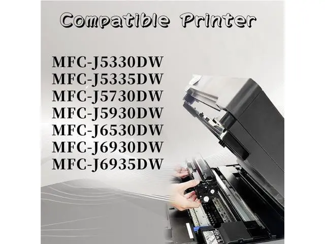 Alt view image 2 of 7 - LC3219XL Ink Cartridge for Brother High Yield Replacement Pack,Compatible for MFC-J5330DW MFC-J5335DW MFC-J5730DW MFC-J5930DW MFC-J6530DW MFC-J6930DW MFC-J6935DW Pri 2 Set