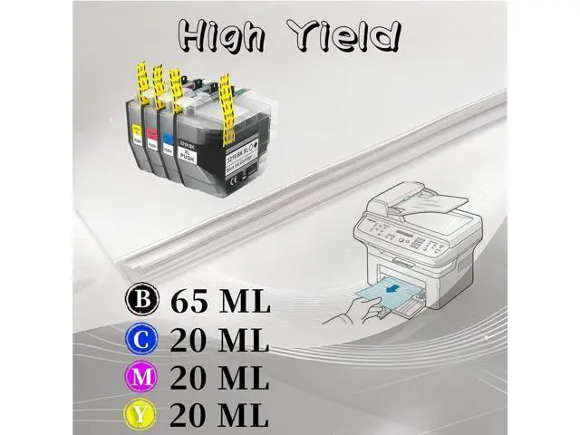 Alt view image 3 of 7 - LC3219XL Ink Cartridge for Brother High Yield Replacement Pack,Compatible for MFC-J5330DW MFC-J5335DW MFC-J5730DW MFC-J5930DW MFC-J6530DW MFC-J6930DW MFC-J6935DW Pri 2 Set