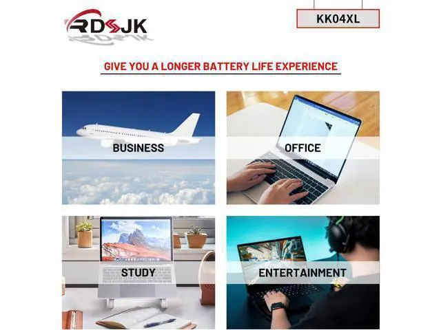 Alt view image 7 of 7 - RDSJK KK04XL Laptop Battery Compatible HP Pro X2 612 G1 HSTNN-UB6E Tablet HSTNN-IB6E HSTNN-I19C 753703-005 753329-1C1 753329-171 7.4V 29Wh