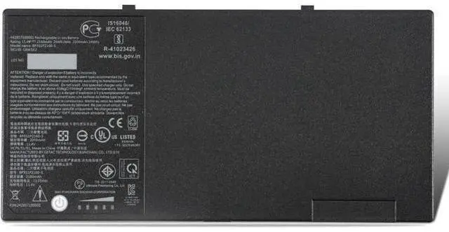 Main image of MULS BP3S1P2160-S Laptop Battery for Getac F110 Tablet PC F110 GGA 734020 G2 G3 G4 BP3S1P2160 BP3S1P2160-S Bateria 11.4V 2160mAh 24WH