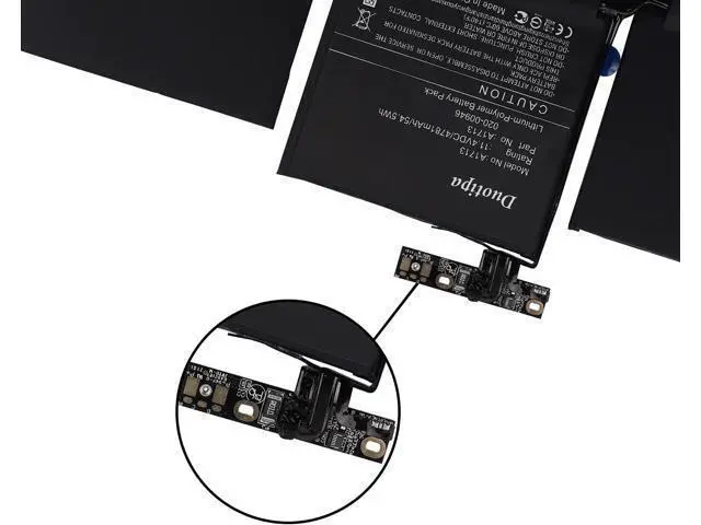 Alt view image 5 of 6 - Duotipa New A1713 Laptop Battery Compatible with MacBook Pro 13" Retina Late 2016/Mid 2017 A1708 020-00946 Battery with Repair Tool Kit