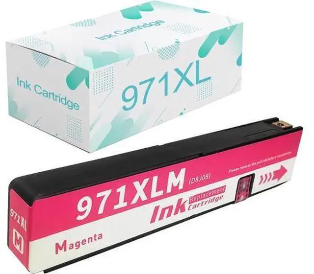 Main image of Compatible 970XL 971XL Ink Cartridges Replacement 970 971 970XL 971XL with Officejet Pro X451dn X451dw X476dn X476dw X551dw X576dw Printer Magenta Ink