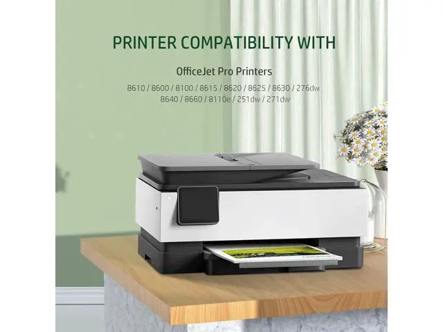 Alt view image 2 of 7 - 950XL 951XL Combo Ink Cartridges | Work OfficeJet Pro 8600, Pro 8610, Pro 251dw 276dw, 8100 8620 8625 8630 Series | Replacement 951 950 Ink Cartridges | 4 Pack