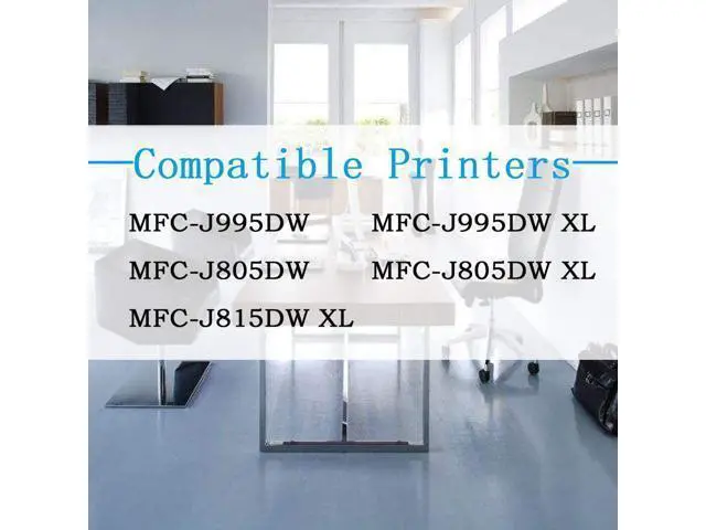 Alt view image 2 of 7 - (4-Pack, BK, C, M, Y) ColorPrint Compatible Ink Cartridge Replacement for Brother LC3035 XXL LC3035XXL LC-3035XXL LC3033 Work with MFC-J995DW MFC-J995DWXL MFC-J815DW MFC-J805DW MFC-J805DWXL Printer