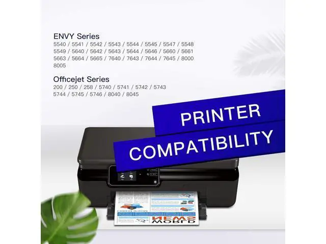 Alt view image 2 of 7 - GPC Image Remanufactured Ink Cartridge Replacement 62XL 62 XL Compatible for Envy 5540 7645 5642 5542 5643 5640 7644 7643 OfficeJet 5740 200 5745 5741 Printer Tray (1 Black 1 Tri-Color)
