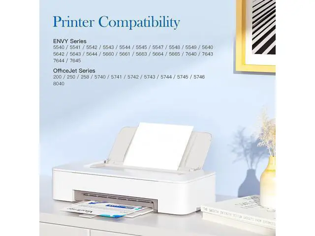 Alt view image 2 of 7 - Valuetoner Remanufactured Ink Cartridge Replacement 62XL 62 XL to use with Envy 5540 5640 5660 7644 7645 OfficeJet 5740 8040 OfficeJet 200 250 Series Printer (1 Black, 1 Tri-Color, 2-Pack)