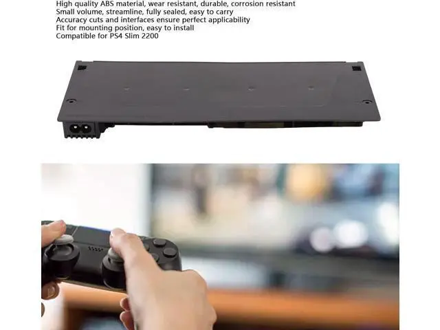 Alt view image 2 of 7 - Power Supply for PS4 Slim 2200 Model, Original N17160P1A Replacement Inner Power Supply, Streamlined and Full Sealed Design Original Unit Battery Adapter