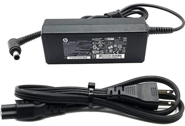 Alt view image 6 of 6 - HP Original 65W Laptop Charger for HP Pavilion dv6 dv7 Series Notebook Power-Adapter-Cord