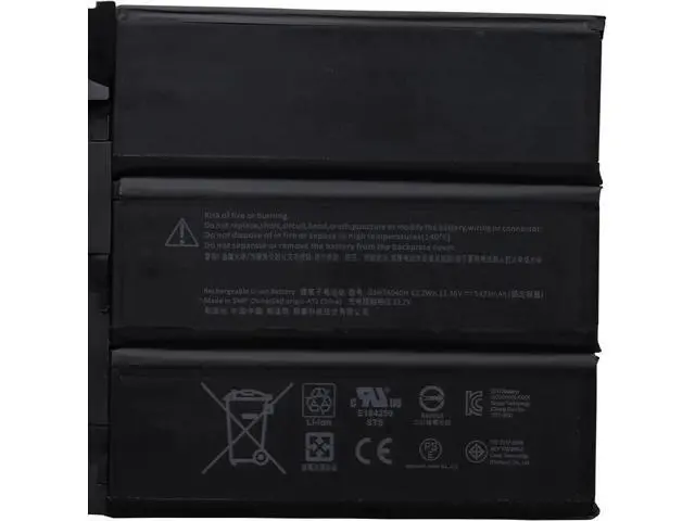 Alt view image 2 of 4 - Andglim IZKROR G3HTA040H 62.2Wh 5473mAh Battery Replacement for Microsoft Surface Book 2 Gen 15 Inch Series Laptop Keyboard G3HTA041H 11.36V