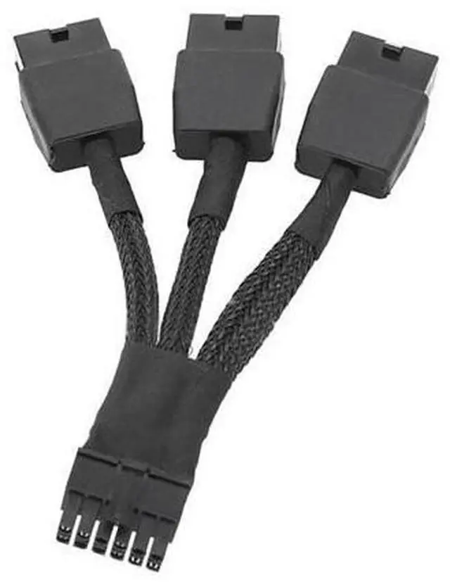 Main image of PCIE 12VHPWR 12Pin Connector to 3x8Pin PCI-E GPU Power Adapter Cable for NVIDIA Ampere RTX 3060ti 3070 3080 3090