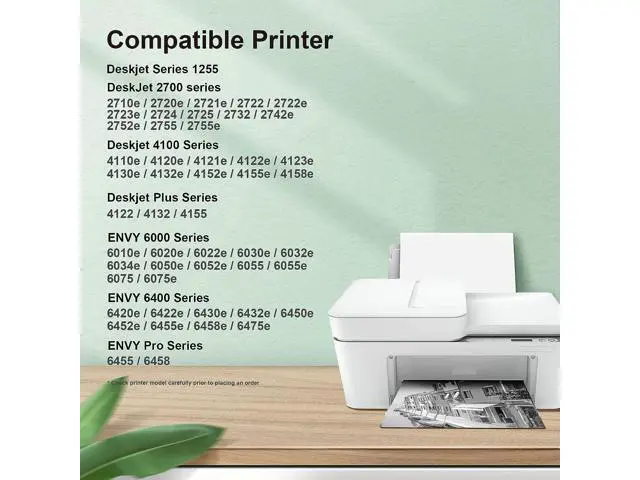 Alt view image 3 of 6 - 67XL Black Ink Cartridge Replacement 67XL 67 XL for Deskjet 2723e 2724 2725 2732 2742e 2752e 2755 4130e 4133e 4155e 4158e Envy 6032e 6034e 6050e 6432e 6452e 6455e (2 Black)