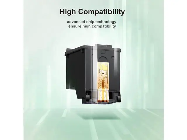 Alt view image 5 of 6 - 67XL Black Ink Cartridge Replacement 67XL 67 XL for Deskjet 2723e 2724 2725 2732 2742e 2752e 2755 4130e 4133e 4155e 4158e Envy 6032e 6034e 6050e 6432e 6452e 6455e (2 Black)