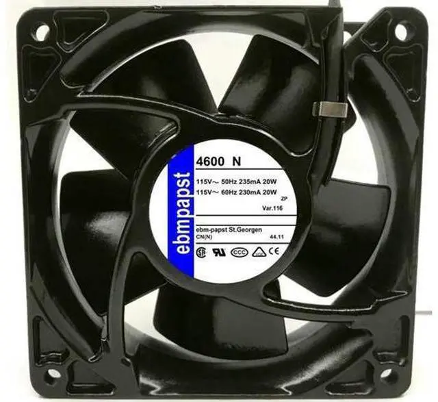 Main image of for ebmpapst 4600N 115V 20W 120x120x38mm Industrial Cooling Fan