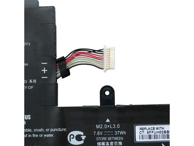 Alt view image 3 of 4 - IZKROR PO02XL 37Wh 4810mAh Laptop Battery Replacement for HP Stream 11-R 11-R010NR 11-R014WM 11-R015WN 11-Y 11-Y020WM 11-Y010WM Series 824560-005 823908-1C1 823908-2C1 HSTNN-DB7G HSTNN-IB7G TPN-Q166