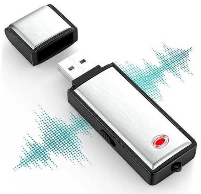Main image of 32G Voice Recorder, Digital Audio Recorder with 750 Hours Recording Capacity Noise Reduction USB Recording Device Rechargeable Voice Recorder for Lecture,Interview,Meeting Class
