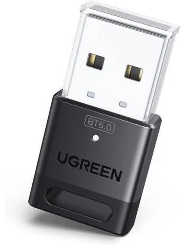 Main image of USB Bluetooth Adapter for PC Bluetooth 6.0 Dongle Receiver EDR & BLE Plug & Play for Windows 11/10/8.1 for Headphone/Keyboard/Mouse/Speakers/Printer
