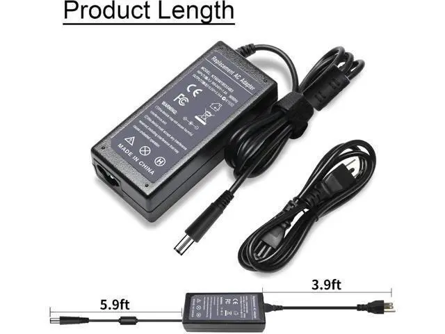 Alt view image 3 of 7 - 65W 7.4mm Tip Replacement AC Adapter for Latitude 3190 7470 5580 7280 LA65NS2-01 E5570 E7450 E6430 E6410 E6440 E7440 E7470 E5440 E5470 E7240 Laptop Power Supply Cord