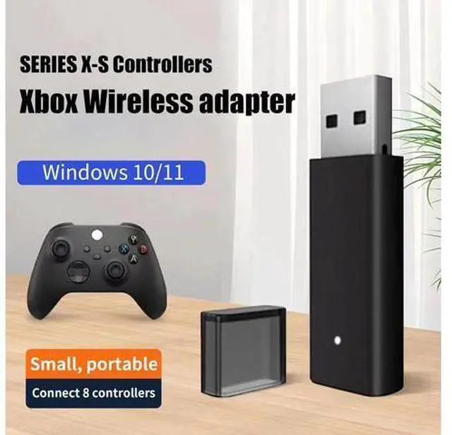 Alt view image 3 of 7 - Wireless Adapter for Controller Xbox Bluetooth Adapter for Controller Xbox One/Xbox One X S/Xbox Series X S/Elite Compatible with Windows 10/11/8/8.1/7
