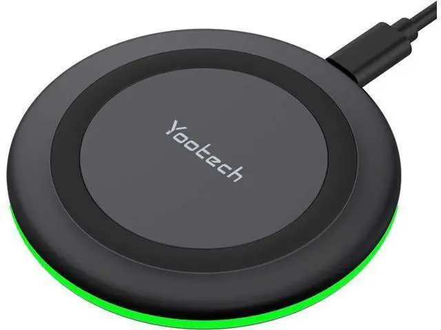 Main image of Yootech Wireless Charger 10W Max Wireless Charging Pad Compatible with iPhone 17/17 Pro/17 Pro Max/Air/16/15/14/13/SE 2022/12/11 Galaxy S25/S24/S23 for 3(No AC Adapter)